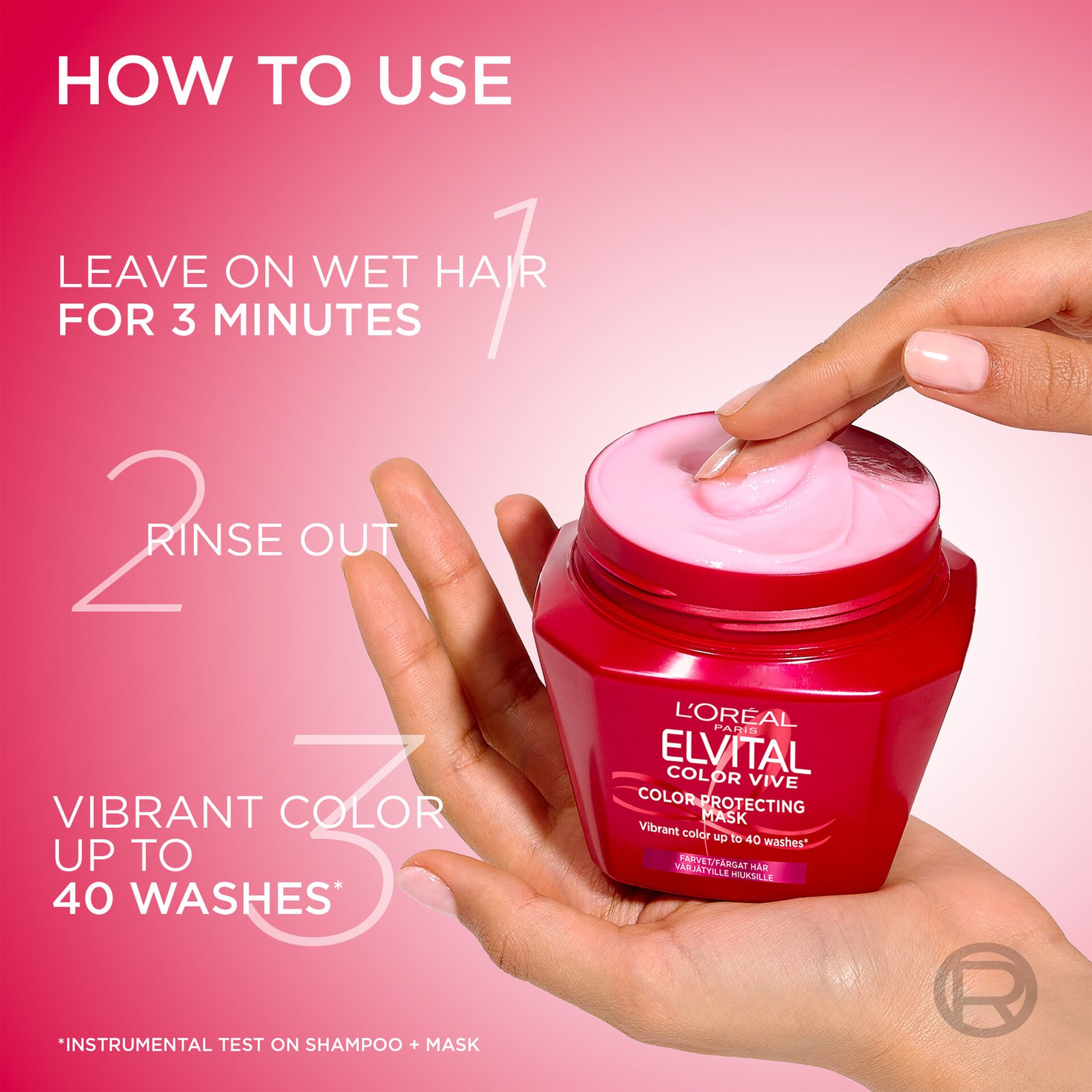 L'Oréal Paris Elvital Color Vive Color Protection Mask 300 ml