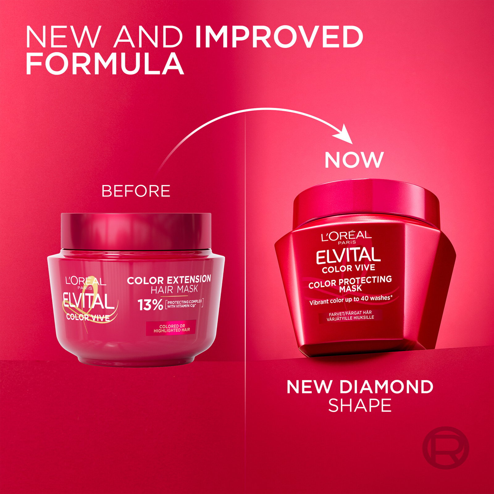 L'Oréal Paris Elvital Color Vive Color Protection Mask 300 ml