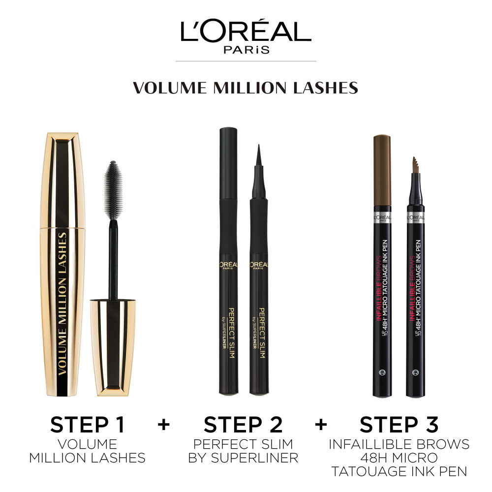 L'Oréal Paris Volume Million Lashes Mascara Black 10,7 ml