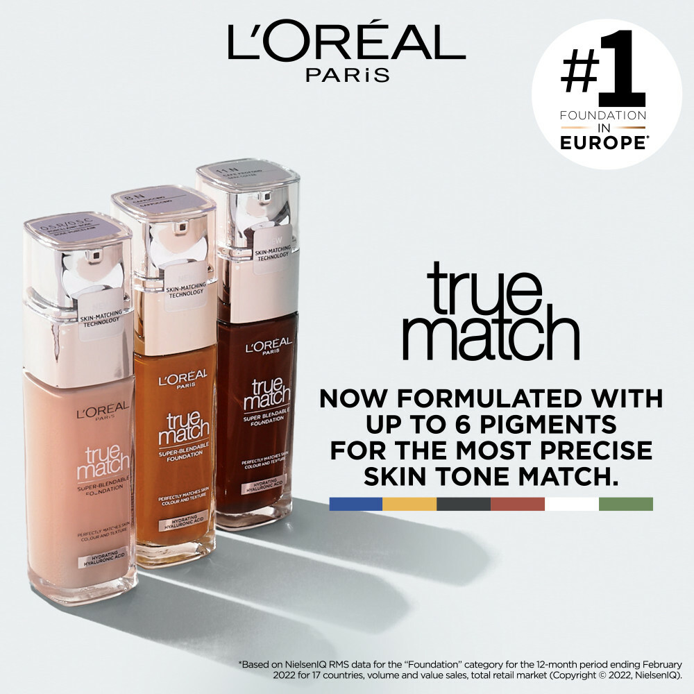 L'Oréal Paris True Match Foundation 6.N 30 ml