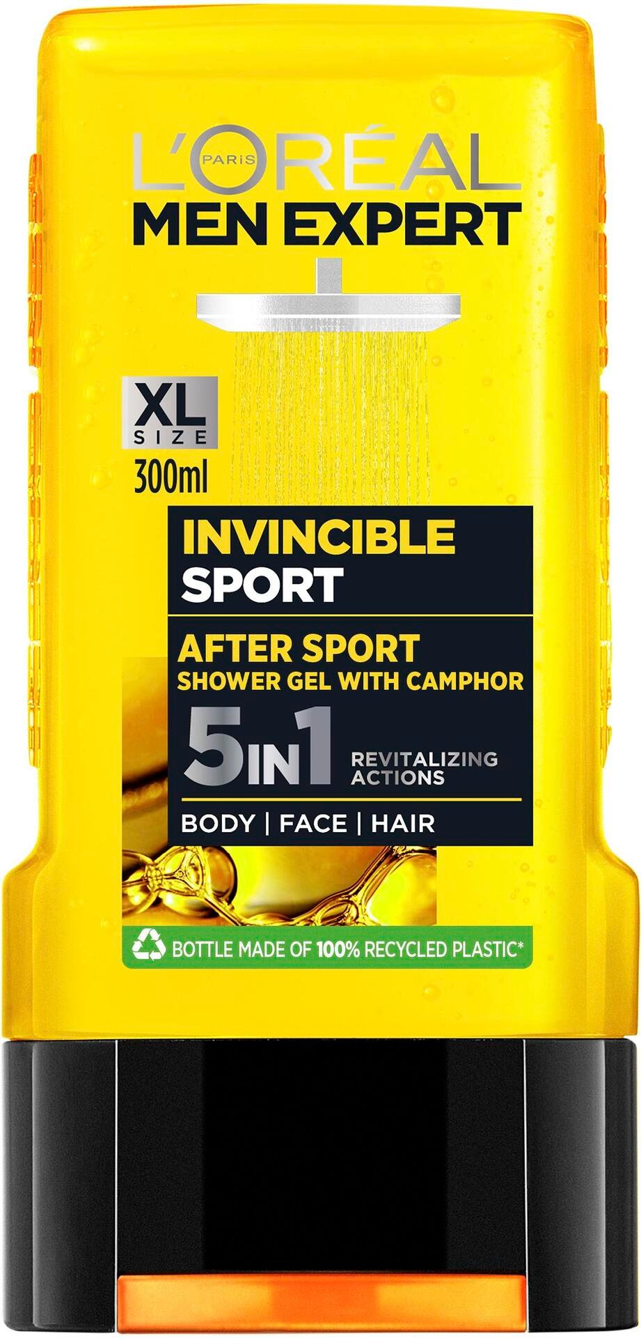 L'Oréal Paris Men Expert Invincible Sport duschgel för känslig hud 300 ml