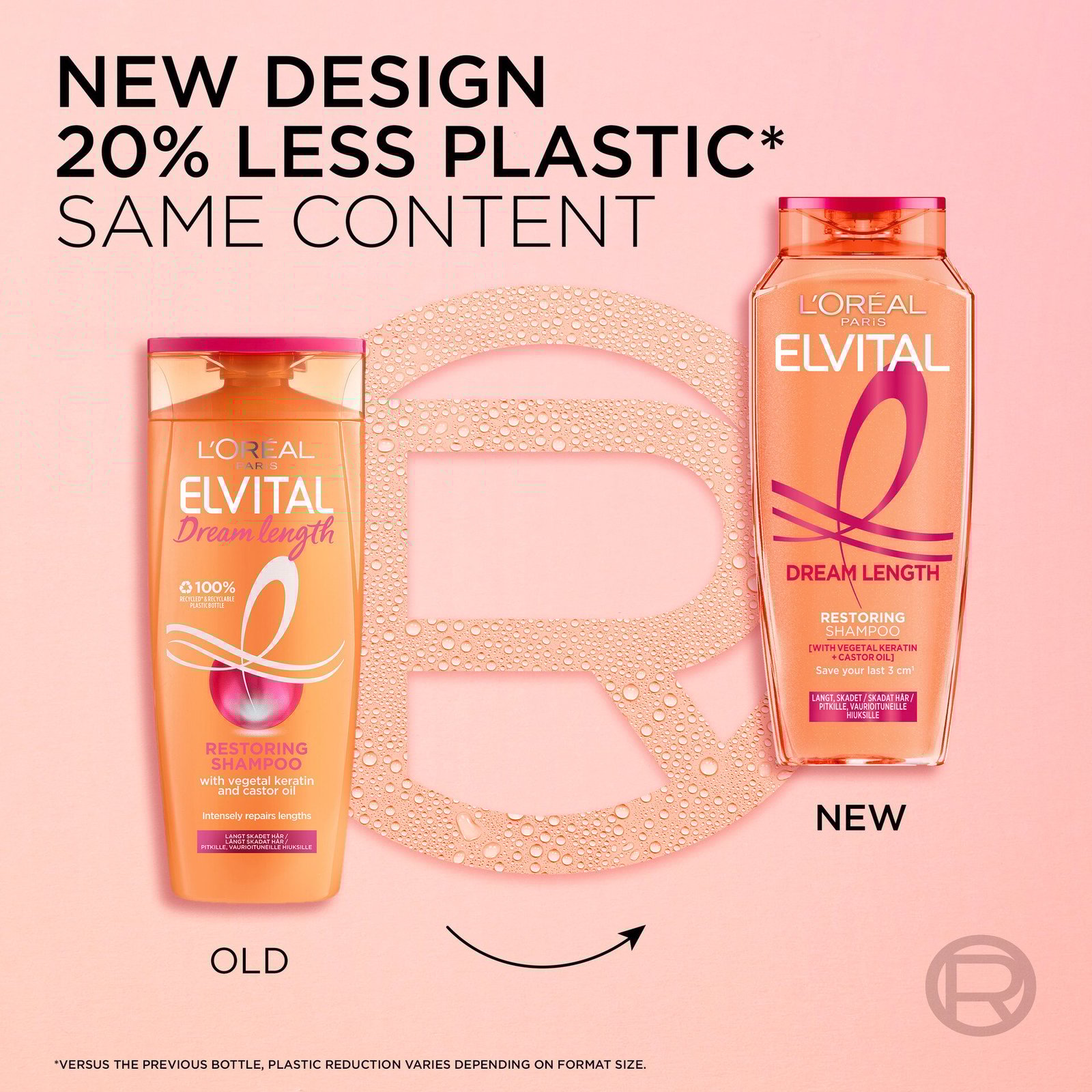 L'Oréal Paris Elvital Dream Lengths Restoring Schampoo 250 ml
