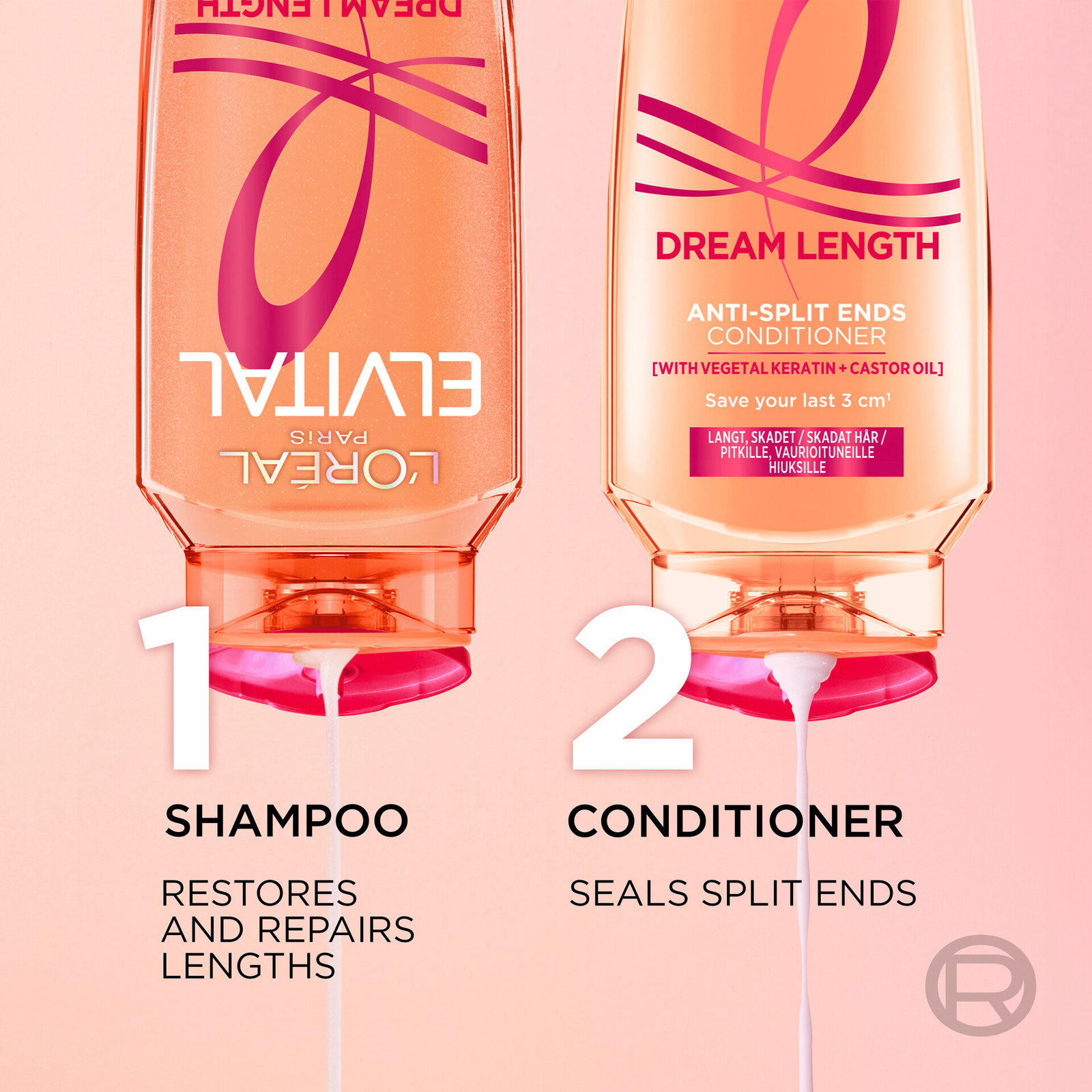 L'Oréal Paris Elvital Dream Lengths Restoring Schampoo 250 ml