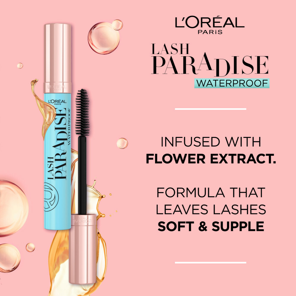 L'Oréal Paris Lash Paradise Extatic Waterproof Mascara Black 6,4 ml