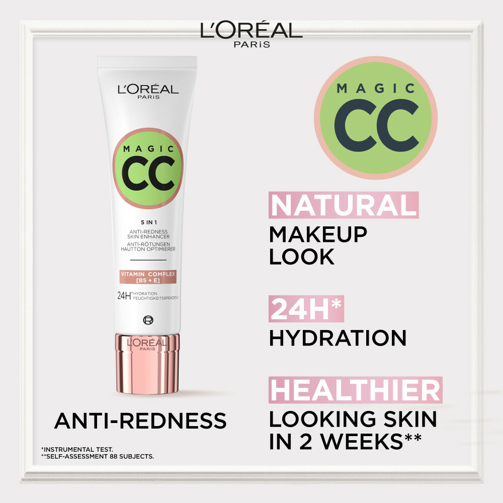 L'Oréal Paris Magic CC Cream 5in1 Anti Redness 30 ml