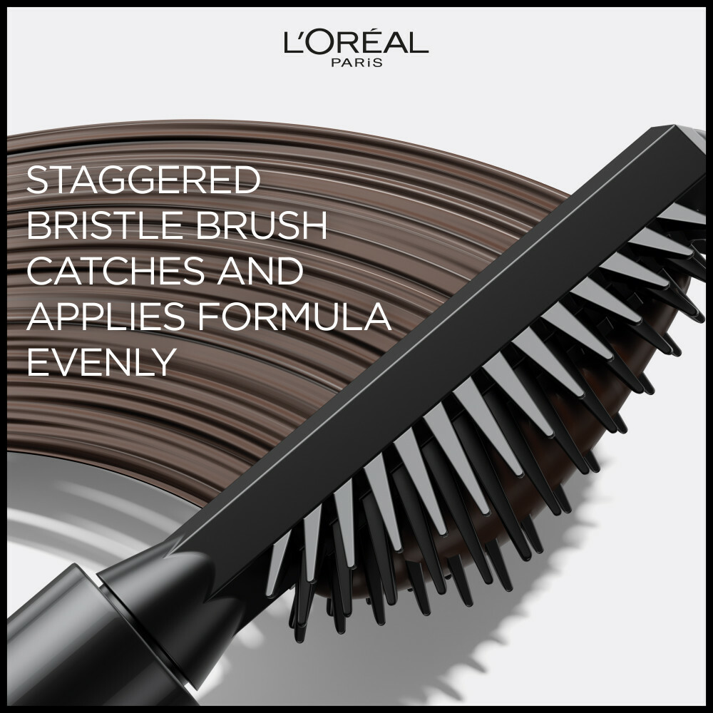 L'Oréal Paris Infaillible Brows 24H Volumizing Eyebrow Mascara 1.0 Ebony 5 ml