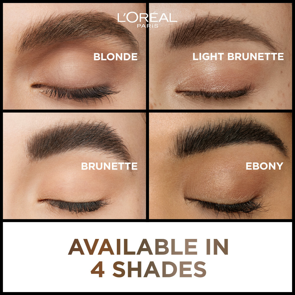 L'Oréal Paris Infaillible Brows 24H Volumizing Eyebrow Mascara 1.0 Ebony 5 ml