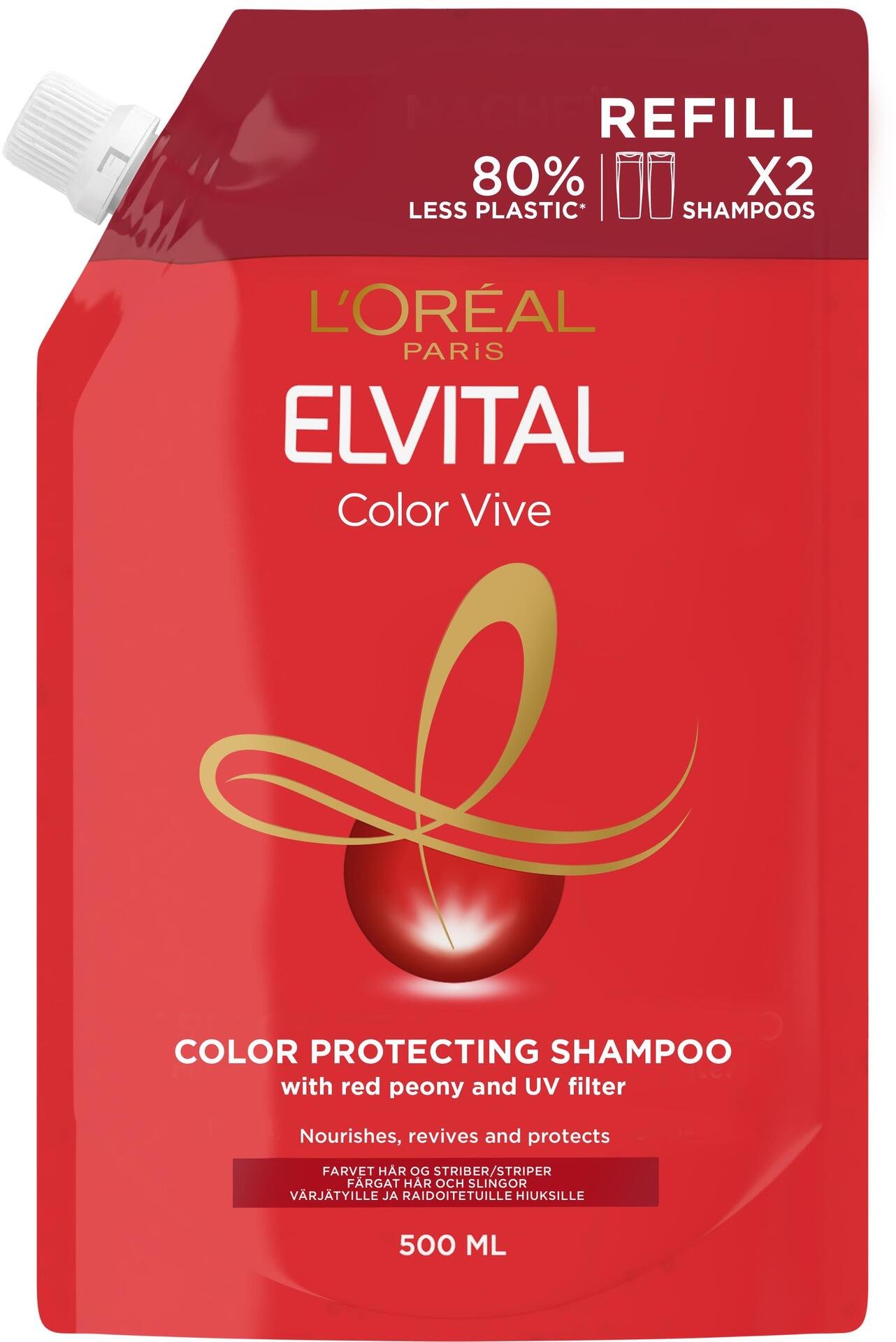 L'Oréal Paris Elvital Color Vive Shampoo Refill 500ml