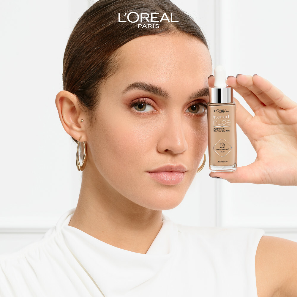 L'Oréal Paris True Match Nude Plumping Tinted Serum 4-5 Medium 30 ml