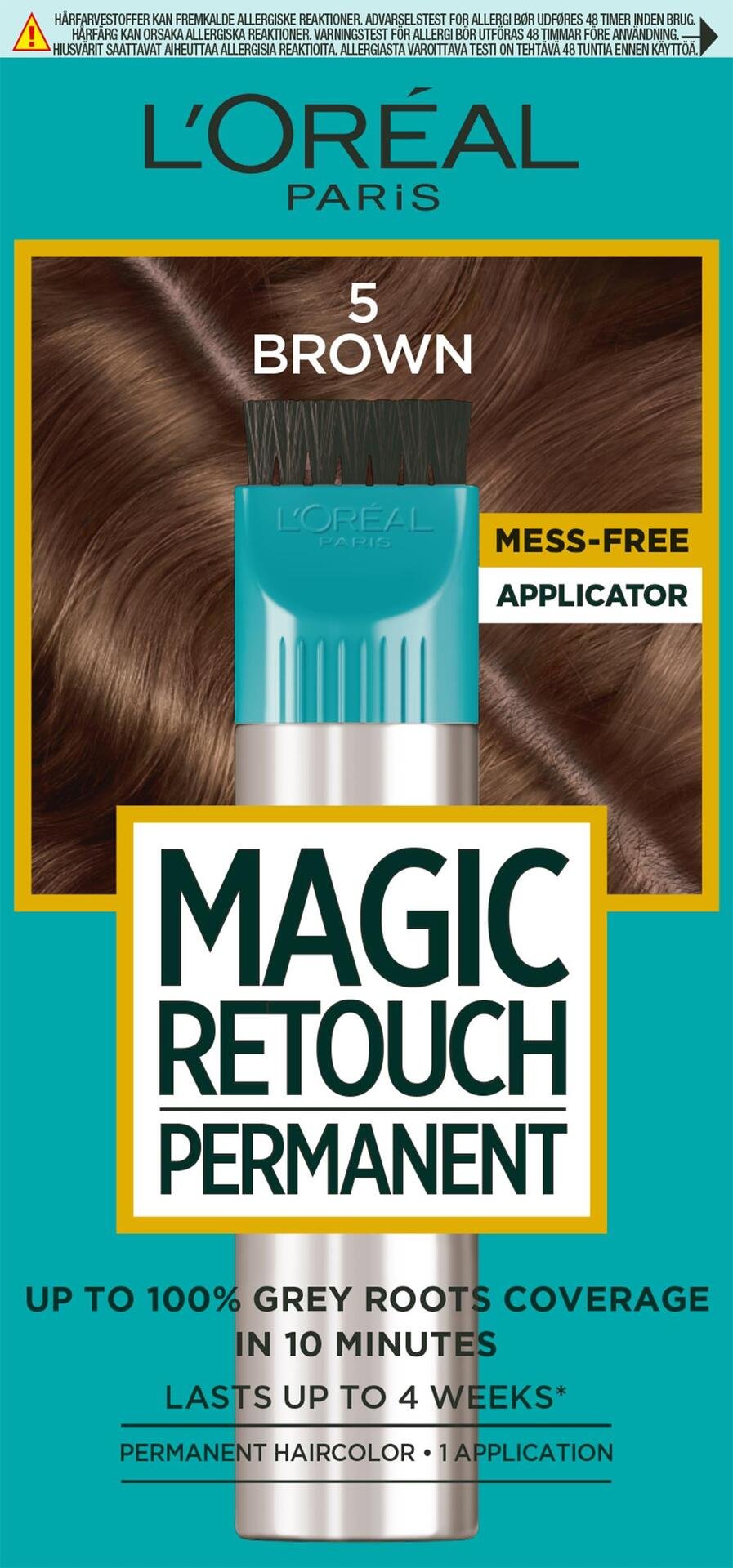 L'Oreal Paris Magic Retouch Permanent 5 Brown