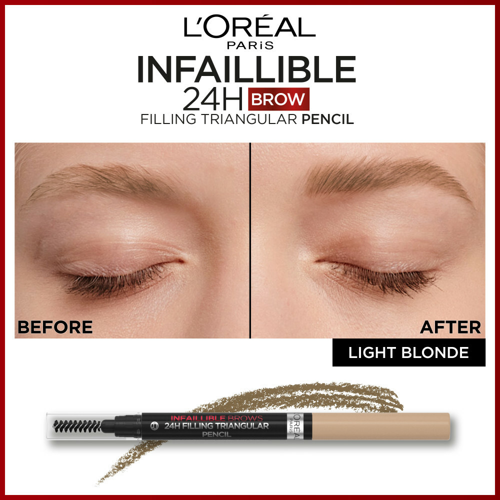 L'Oréal Paris Infaillible Brows 24H Filling Triangular Pencil 5.0 Light Brunette 1 ml