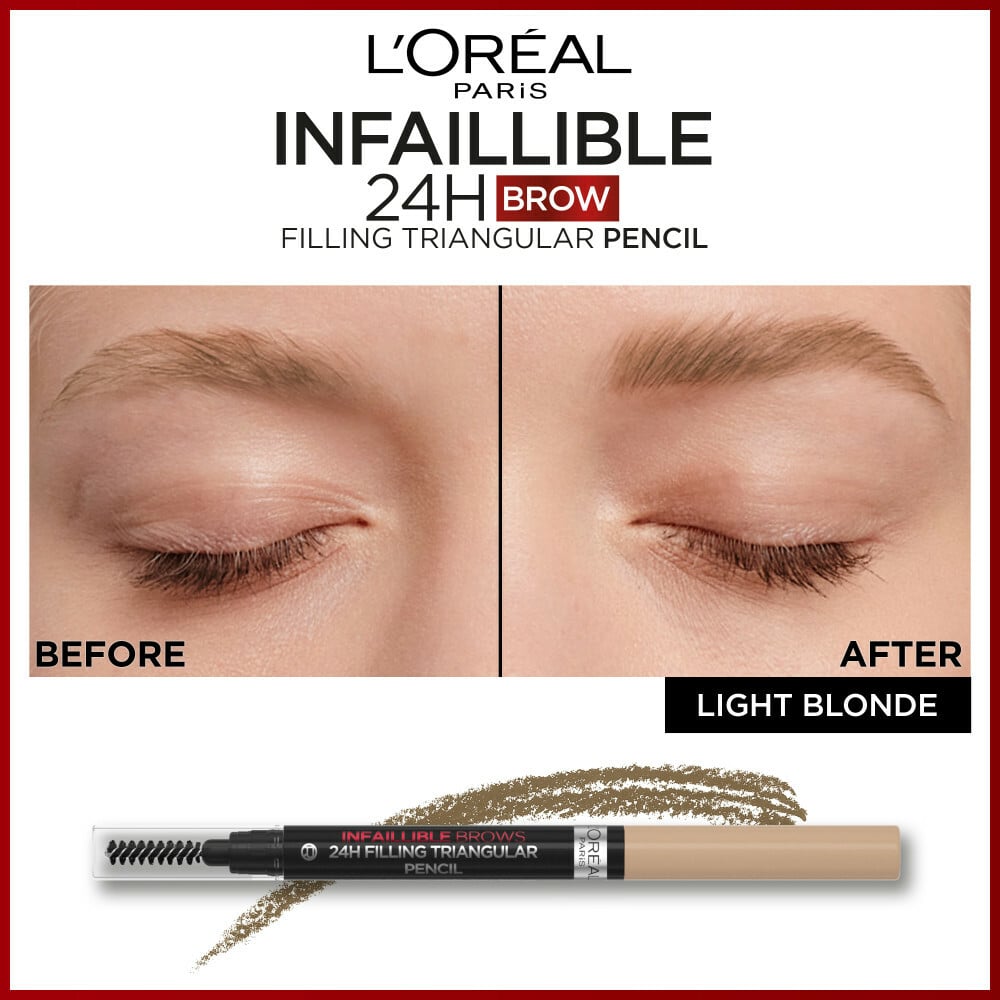 L'Oréal Paris Infaillible Brows 24H Filling Triangular Pencil 5.0 Light Brunette 1 ml