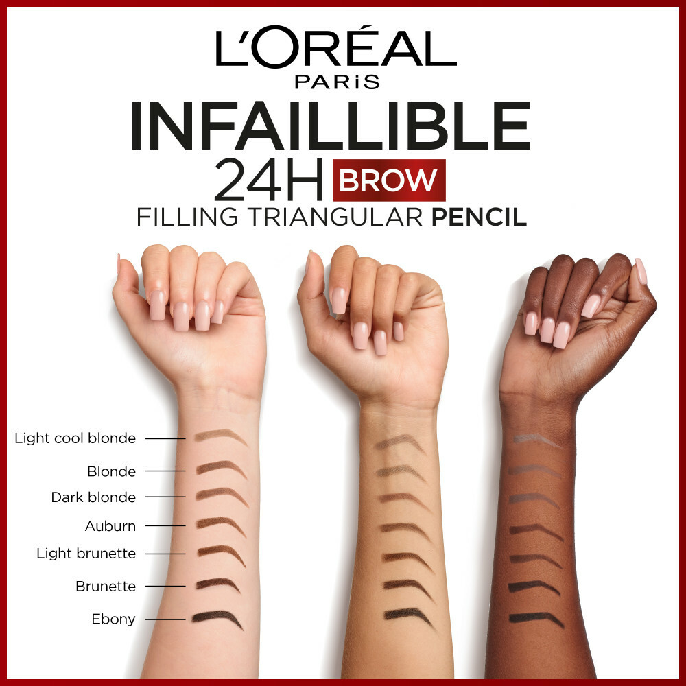 L'Oréal Paris Infaillible Brows 24H Filling Triangular Pencil 5.0 Light Brunette 1 ml