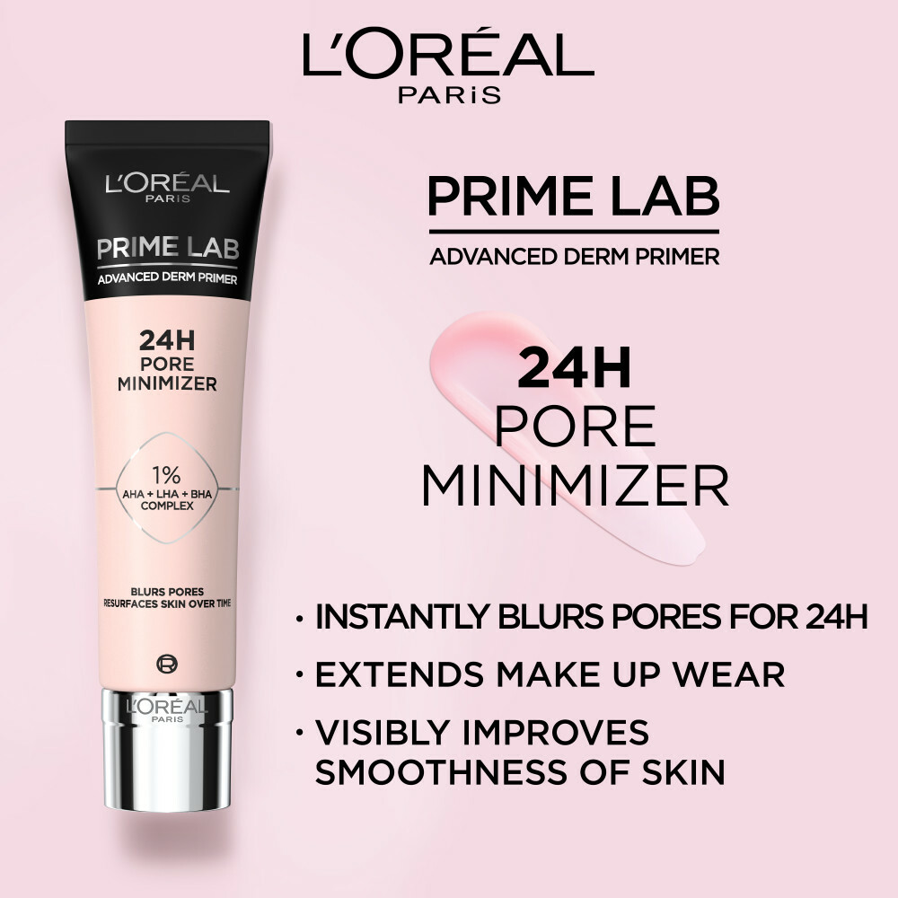 L'Oréal Paris Prime Lab Advanced Derm Primer 24H Pore Minimizer 30 ml