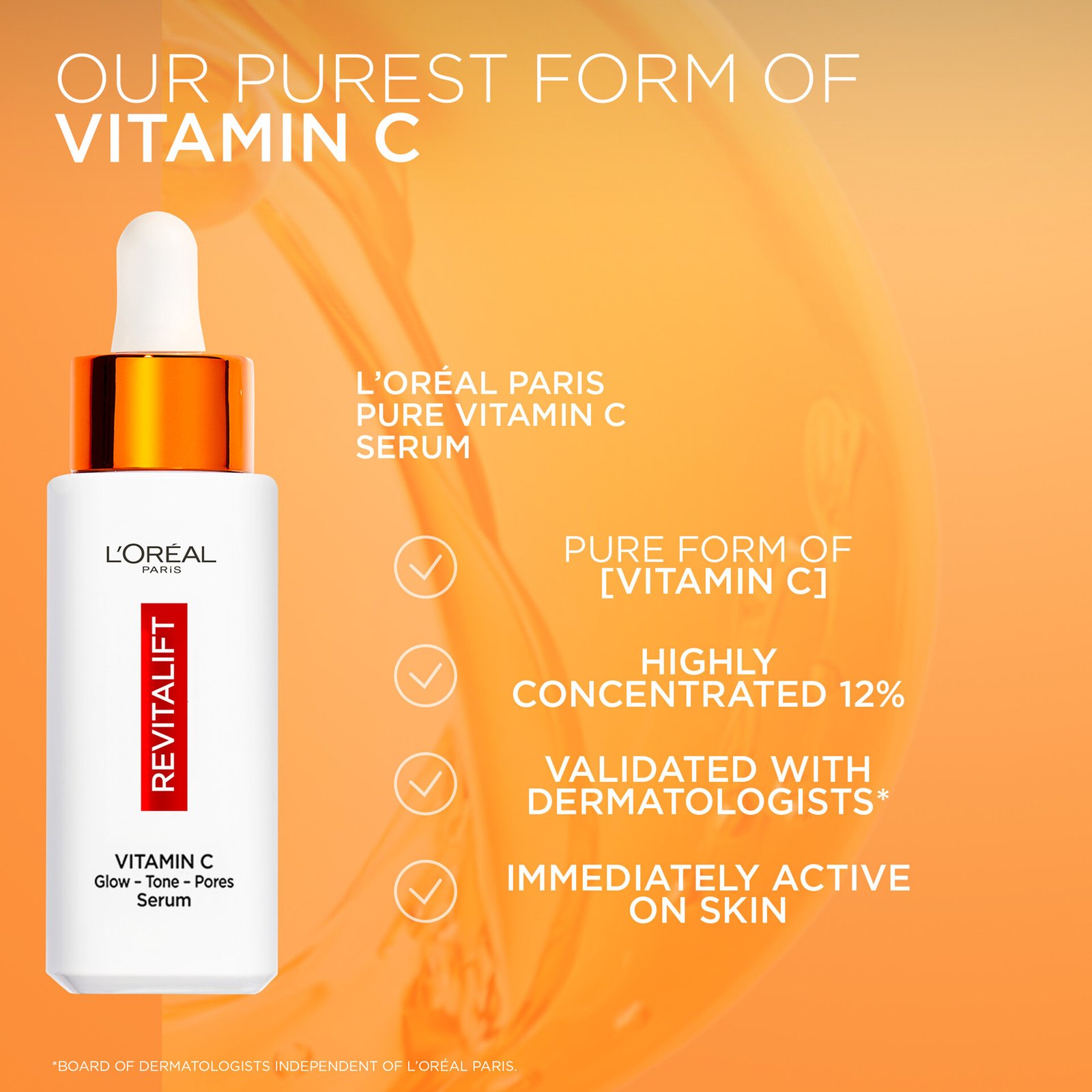 L'Oréal Paris Revitalift Clinical 12% Pure Vitamin C Serum 30 ml
