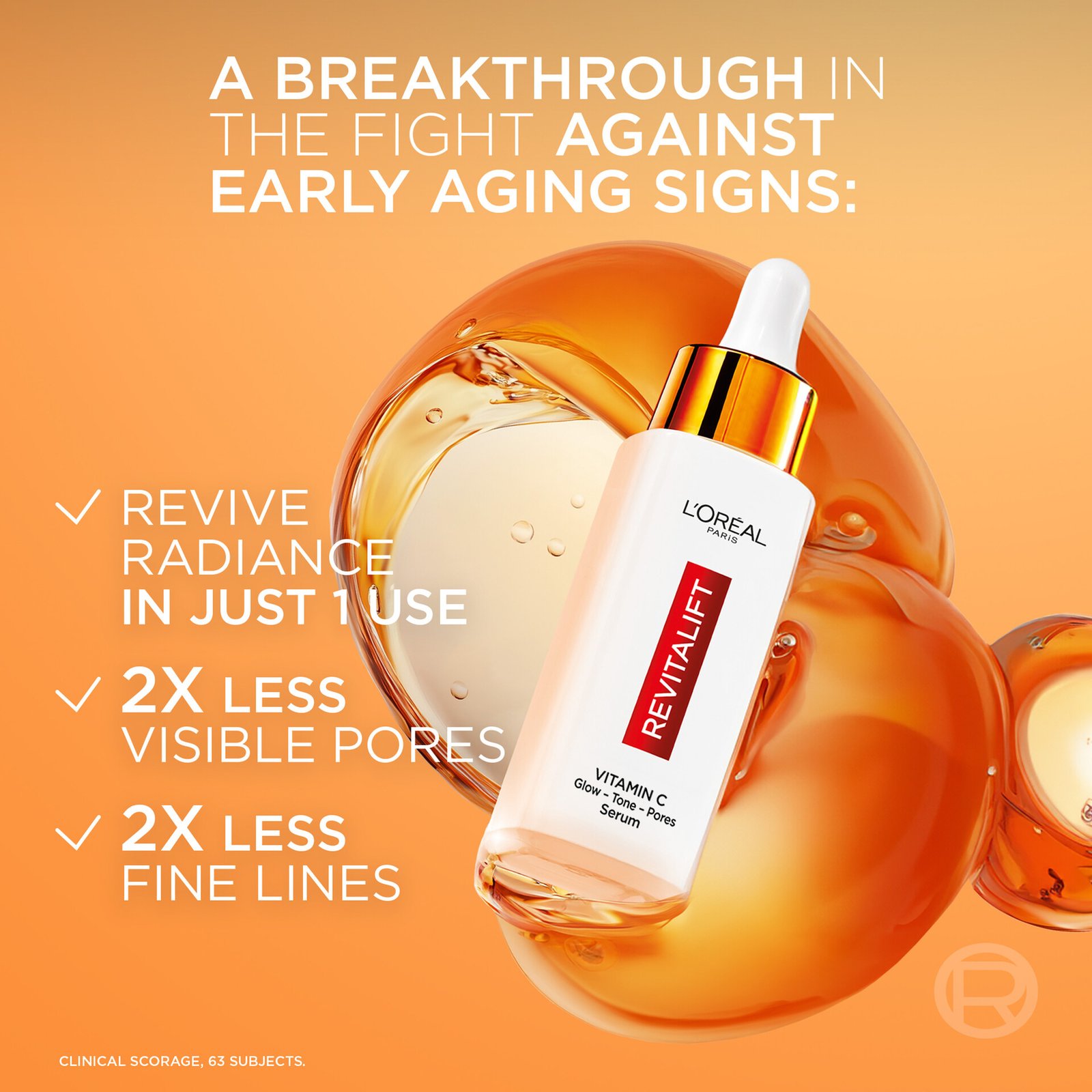 L'Oréal Paris Revitalift Clinical 12% Pure Vitamin C Serum 30 ml