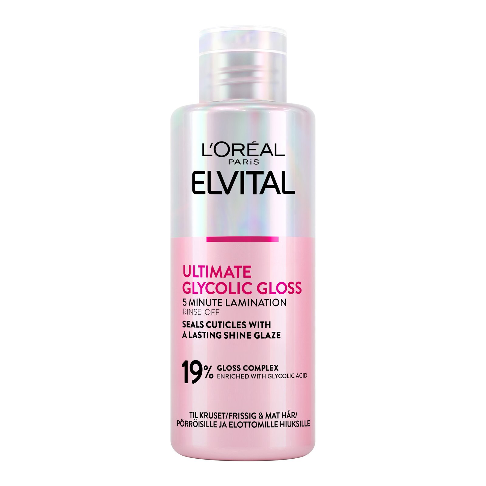 L'Oréal Paris Elvital Glycolic Gloss rinse-off treatment for normal hair 200 ml