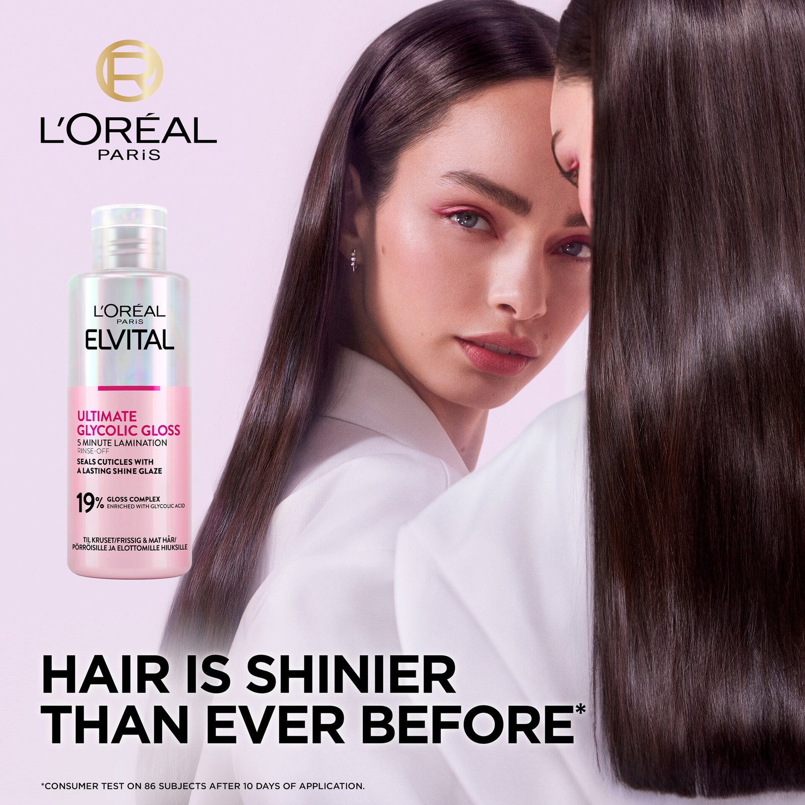 L'Oréal Paris Elvital Glycolic Gloss rinse-off treatment for normal hair 200 ml