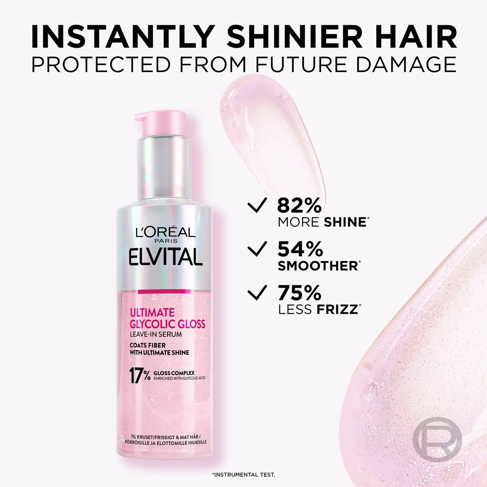 L'Oréal Paris Elvital Glycolic Gloss leave-in for normal hair 150 ml