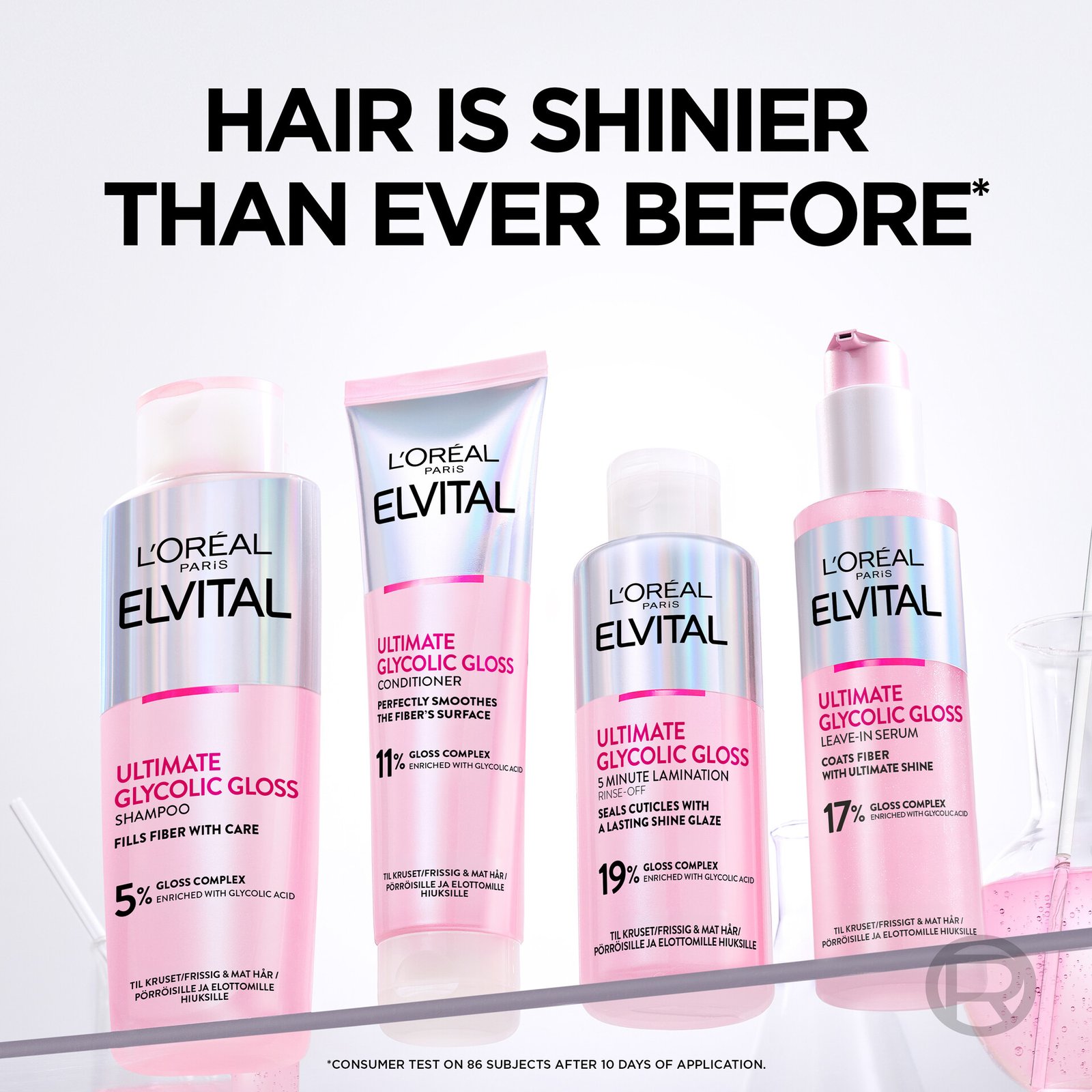 L'Oréal Paris Elvital Glycolic Gloss leave-in for normal hair 150 ml