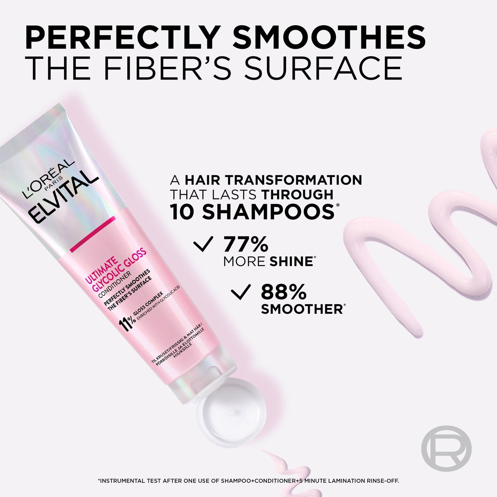 L'Oréal Paris Elvital Glycolic Gloss Conditioner Normal Hair 150 ml