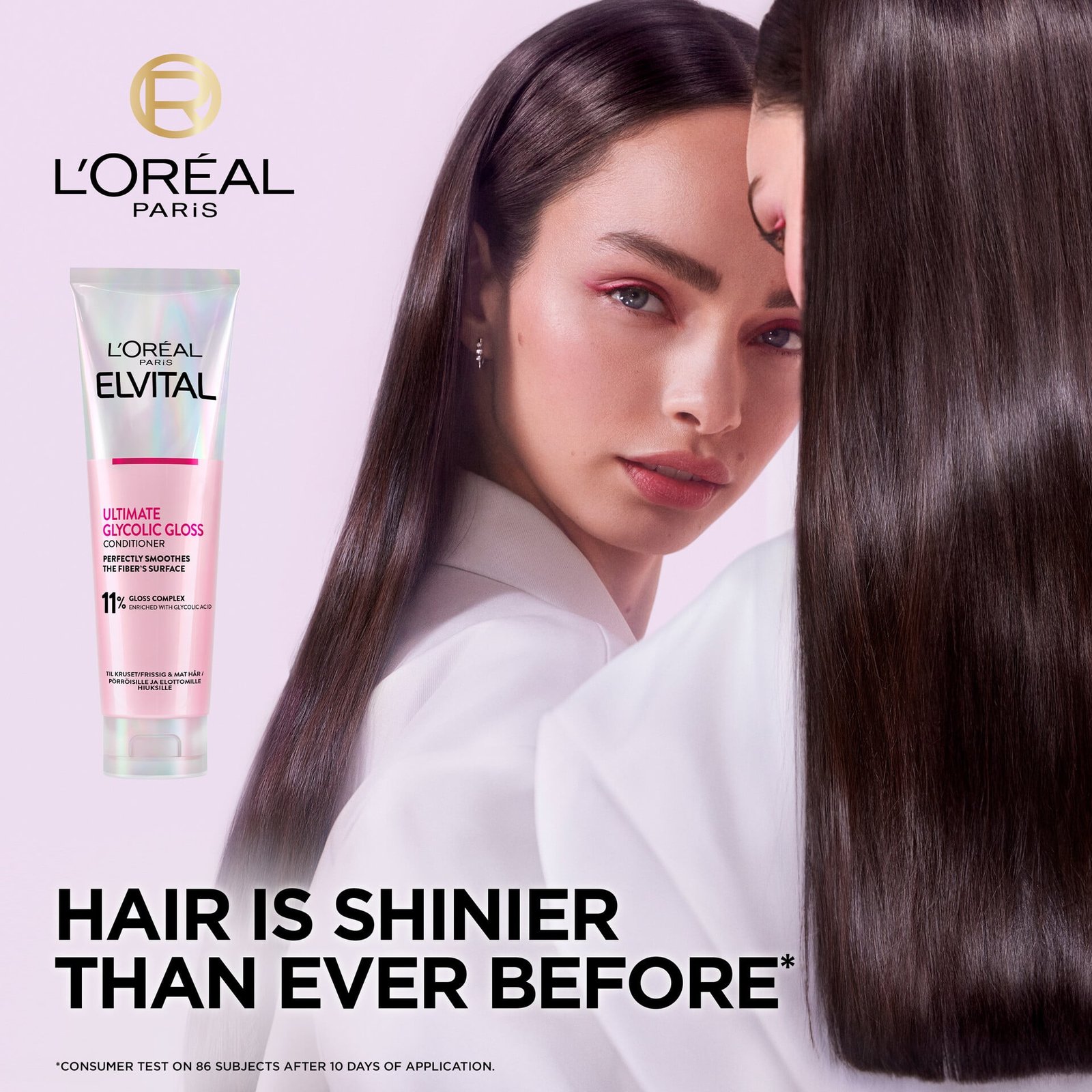 L'Oréal Paris Elvital Glycolic Gloss Conditioner Normal Hair 150 ml