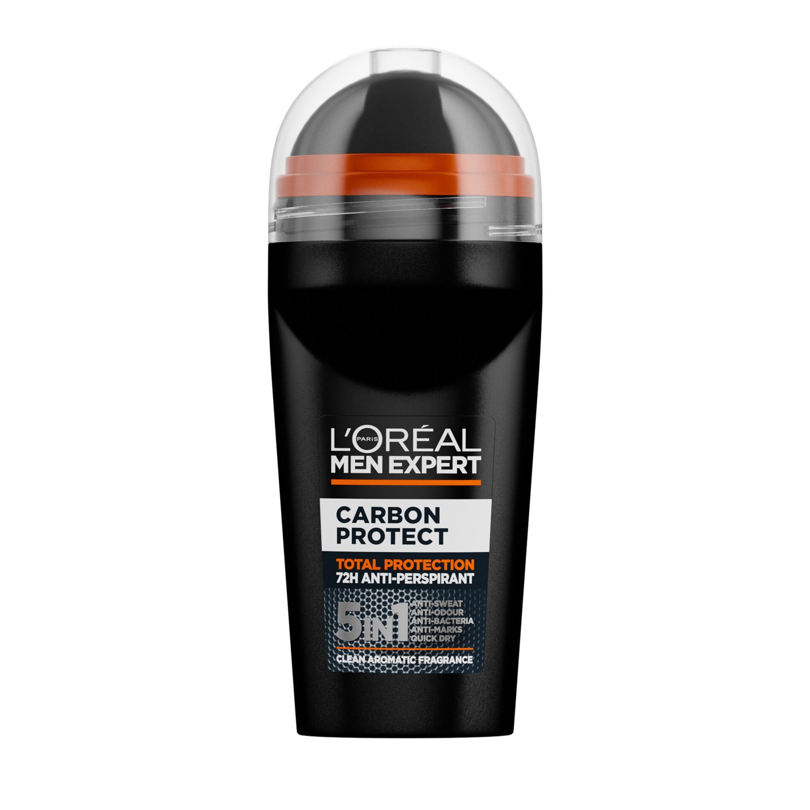 L'Oréal Paris Men Expert Carbon Protect Total Protection 72H Anti-Perspirant Deodorant Roll On 100ml