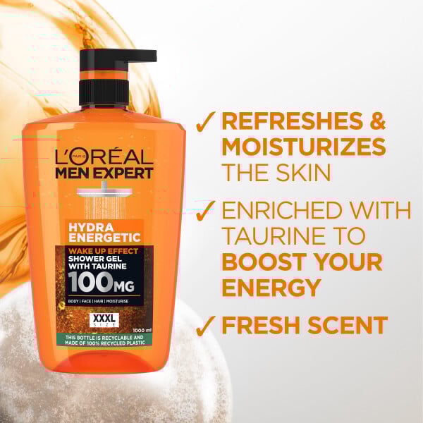 L'Oréal Paris Men Expert Hydra Energetic shower gel 1000 ml