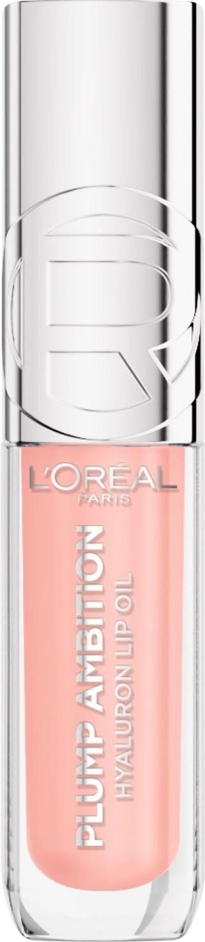 L'Oréal Paris Plump Ambition Hyaluron Läppolja 201 Milky Nu 5 ml
