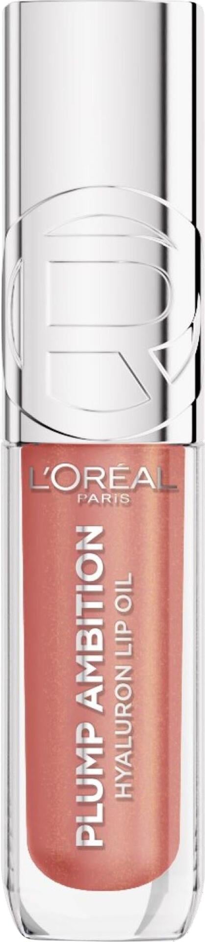 L'Oréal Paris Plump Ambition Hyaluron Läppolja 650 Nude Macaron 5 ml