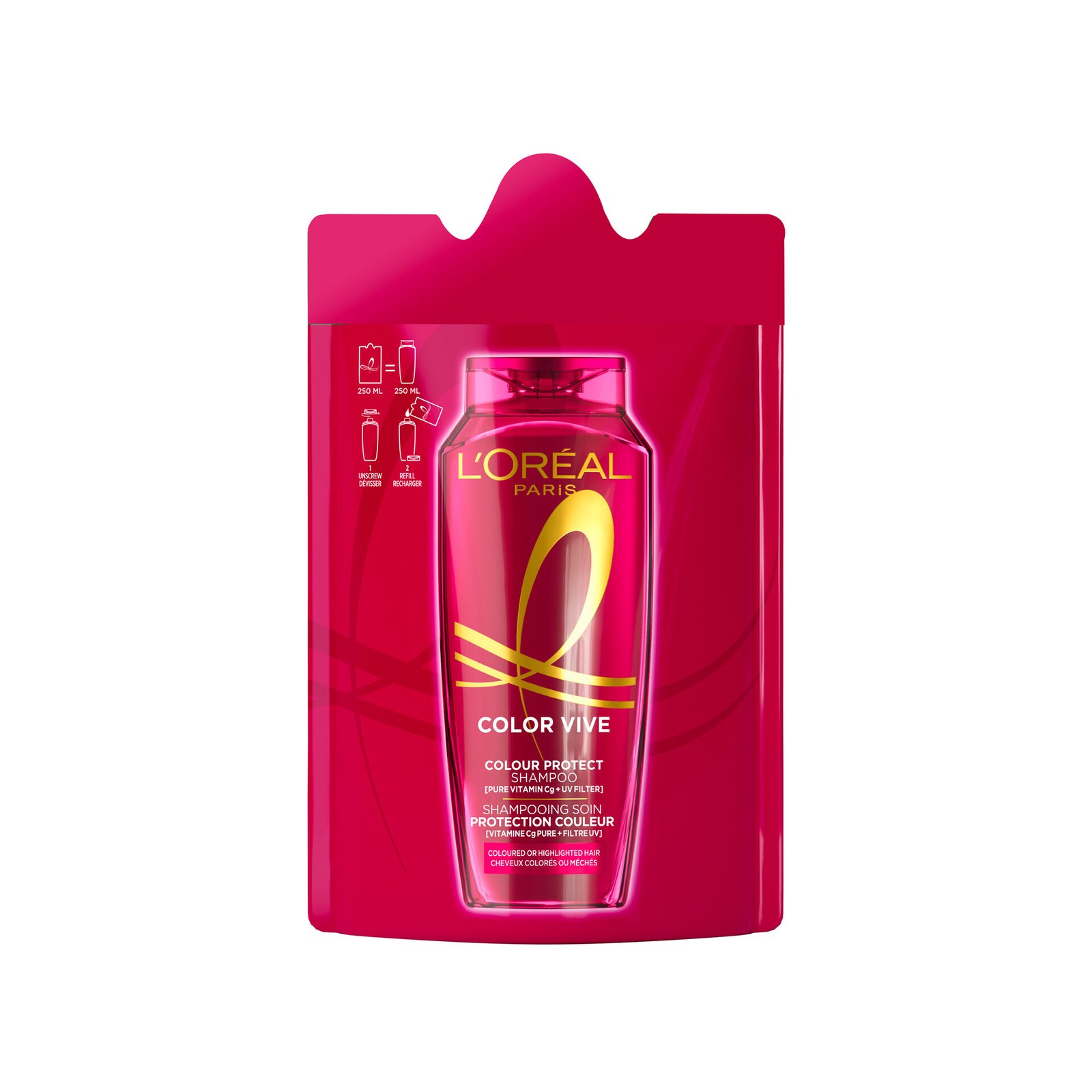 L'Oréal Paris Elvital Color Vive Shampoo Refill 250 ml