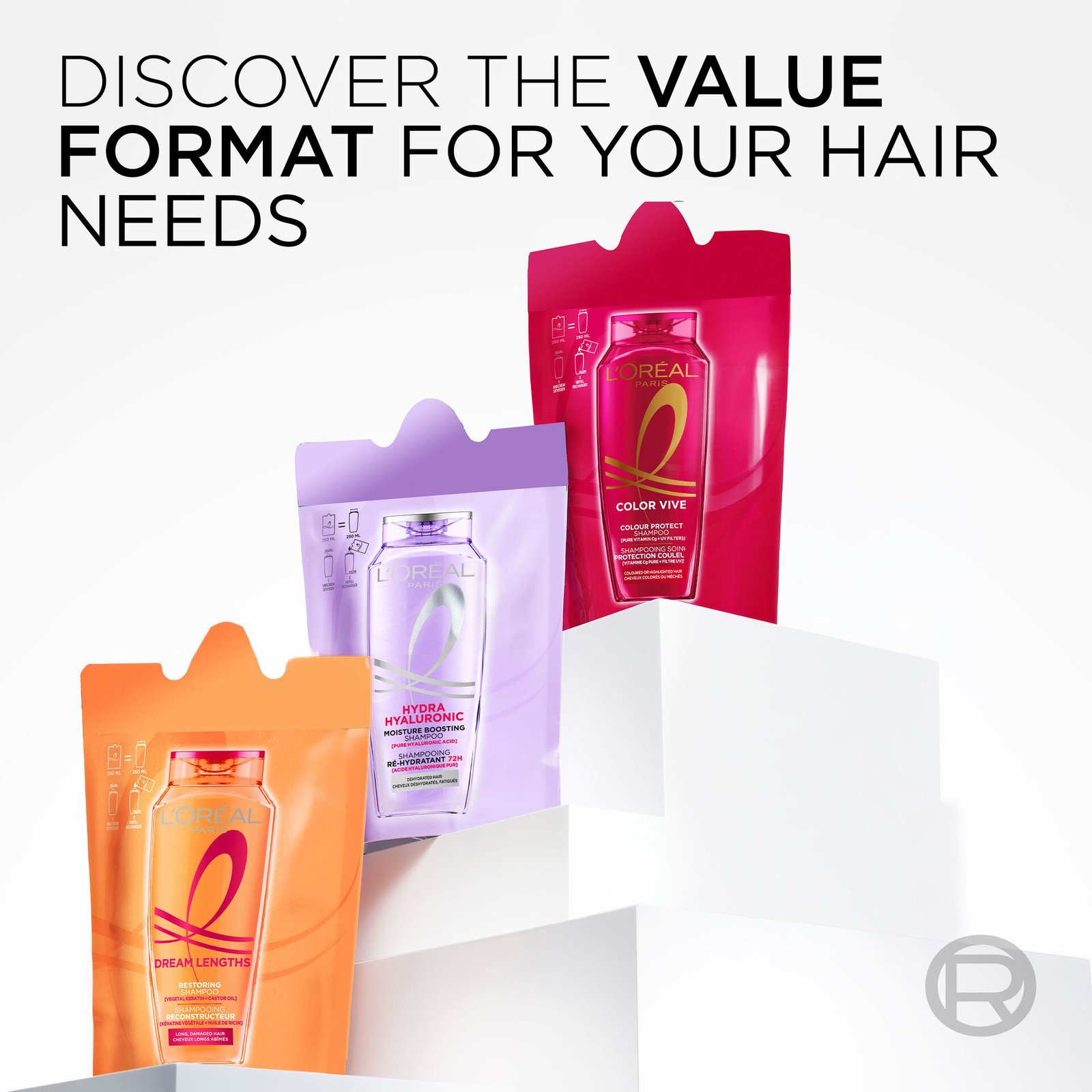 L'Oréal Paris Elvital Color Vive Shampoo Refill 250 ml