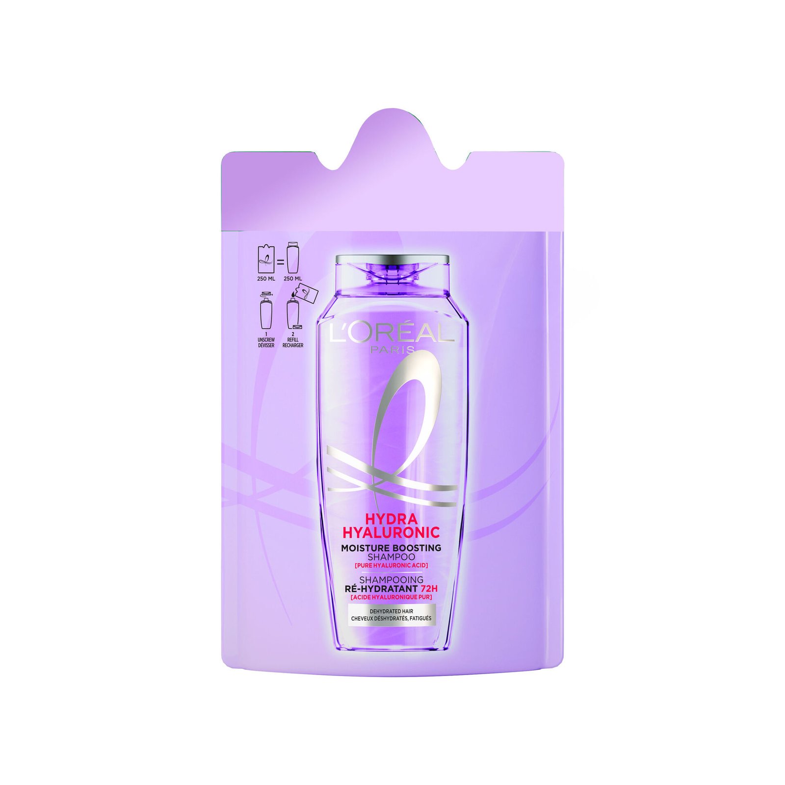 L'Oréal Paris Elvital Hyaluron Plump Shampoo Refill 250 ml