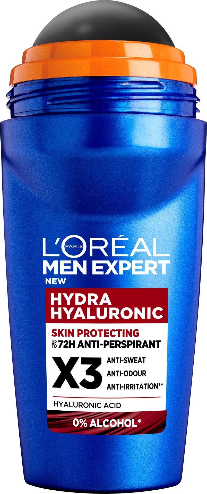 L'Oréal Paris Men Expert Hydra Hyaluronic Deodorant Roll On för normal hud 50 ml