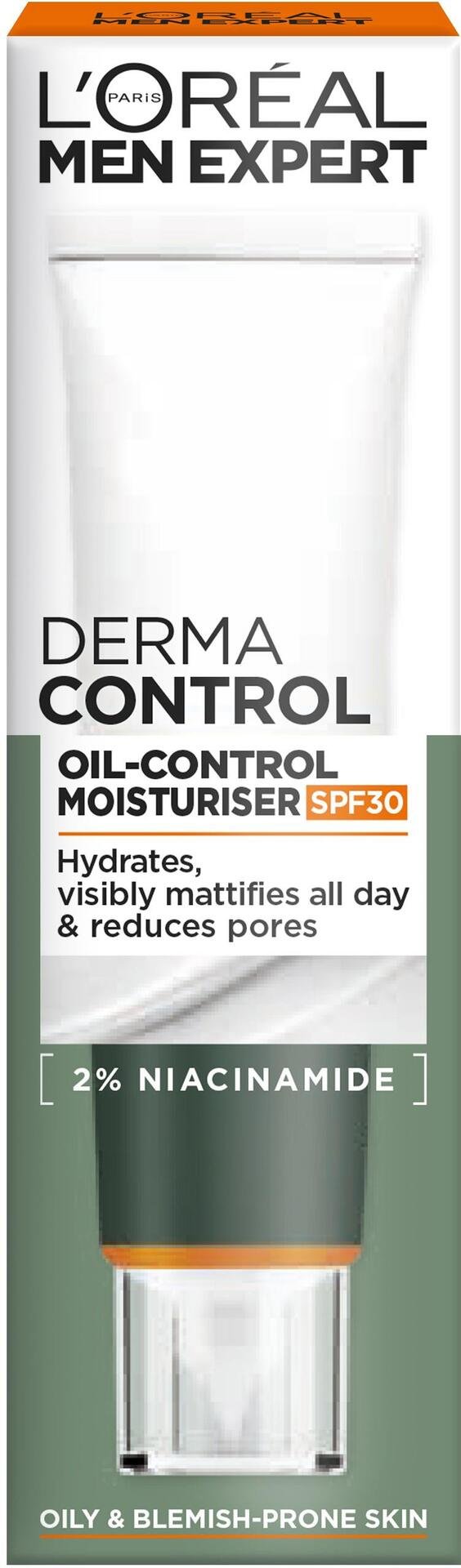 L'Oréal Paris Men Expert Derma Control Oil-Control SPF30 Moisturiser 40 ml