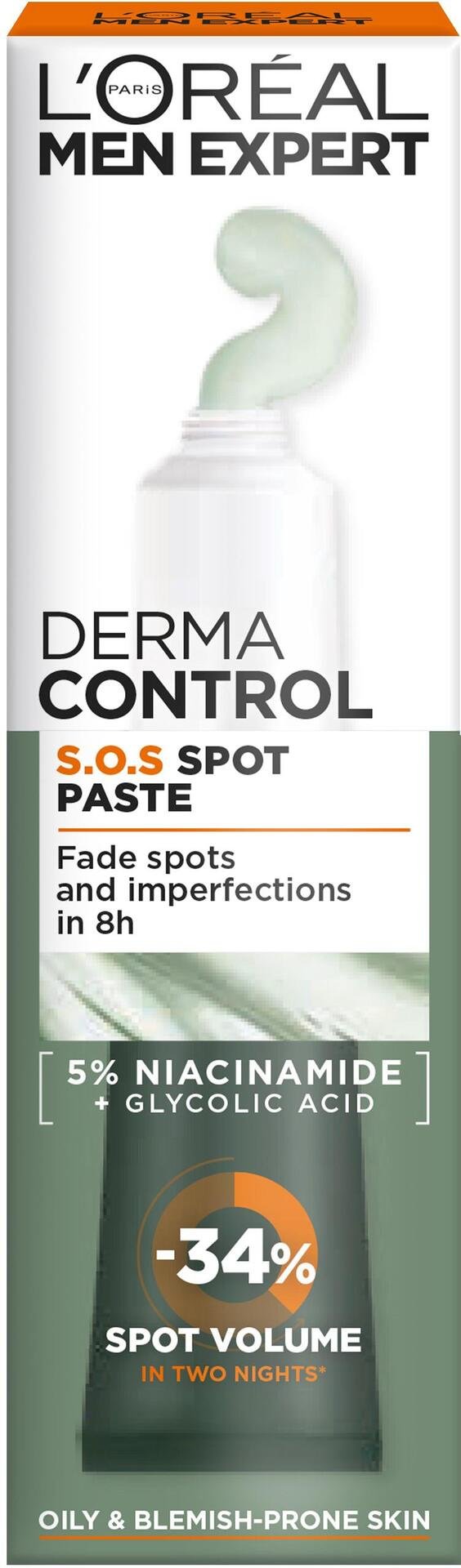 L'Oréal Paris Men Expert Derma Control S.O.S Spot Paste 45 ml