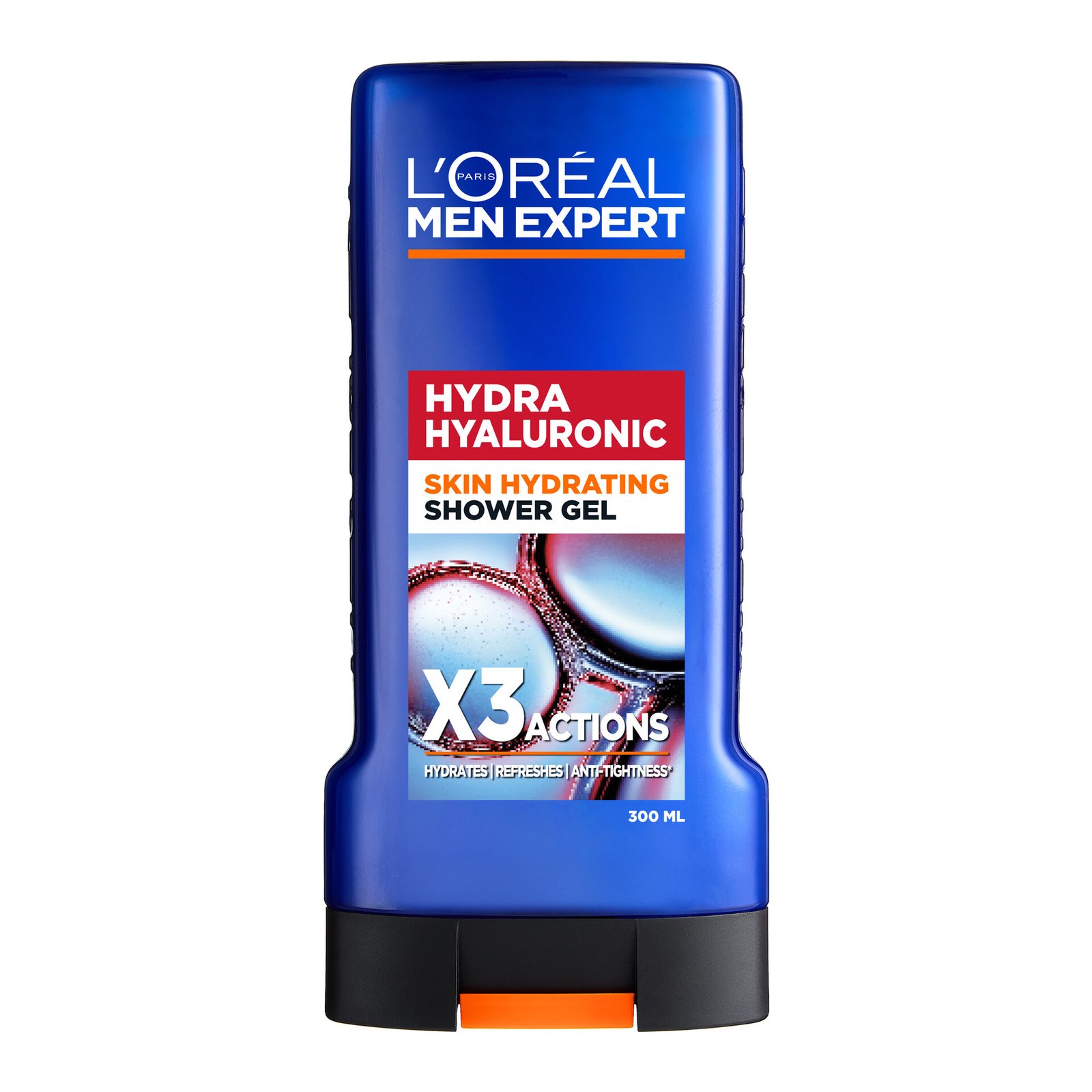 L'Oréal Paris Men Expert Hydra Hyaluronic Duschgel för normal hud 300 ml
