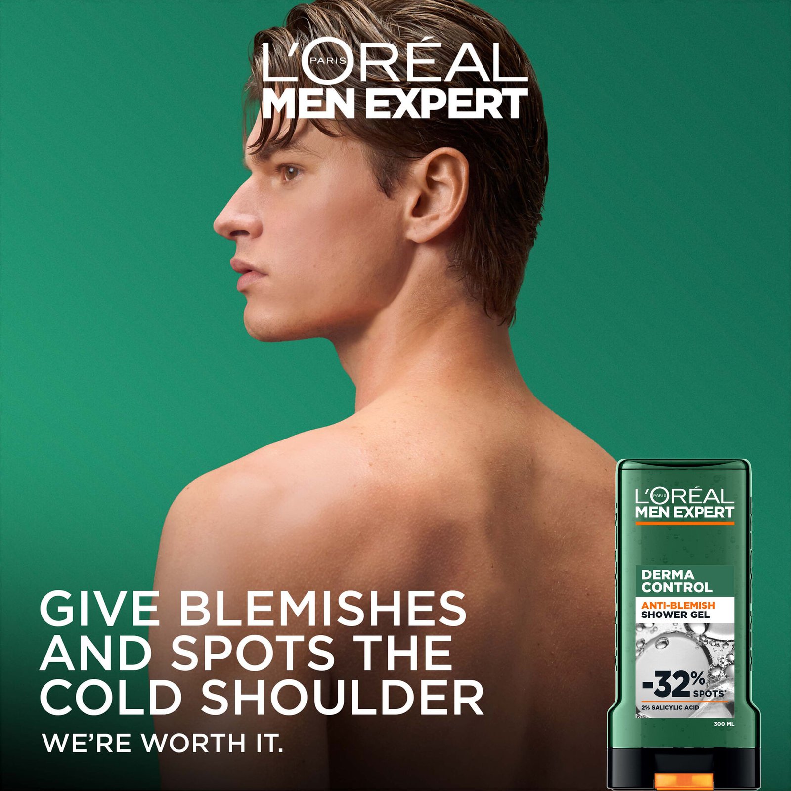 L'Oréal Paris Men Expert Derma Control Shower Gel 300 ml