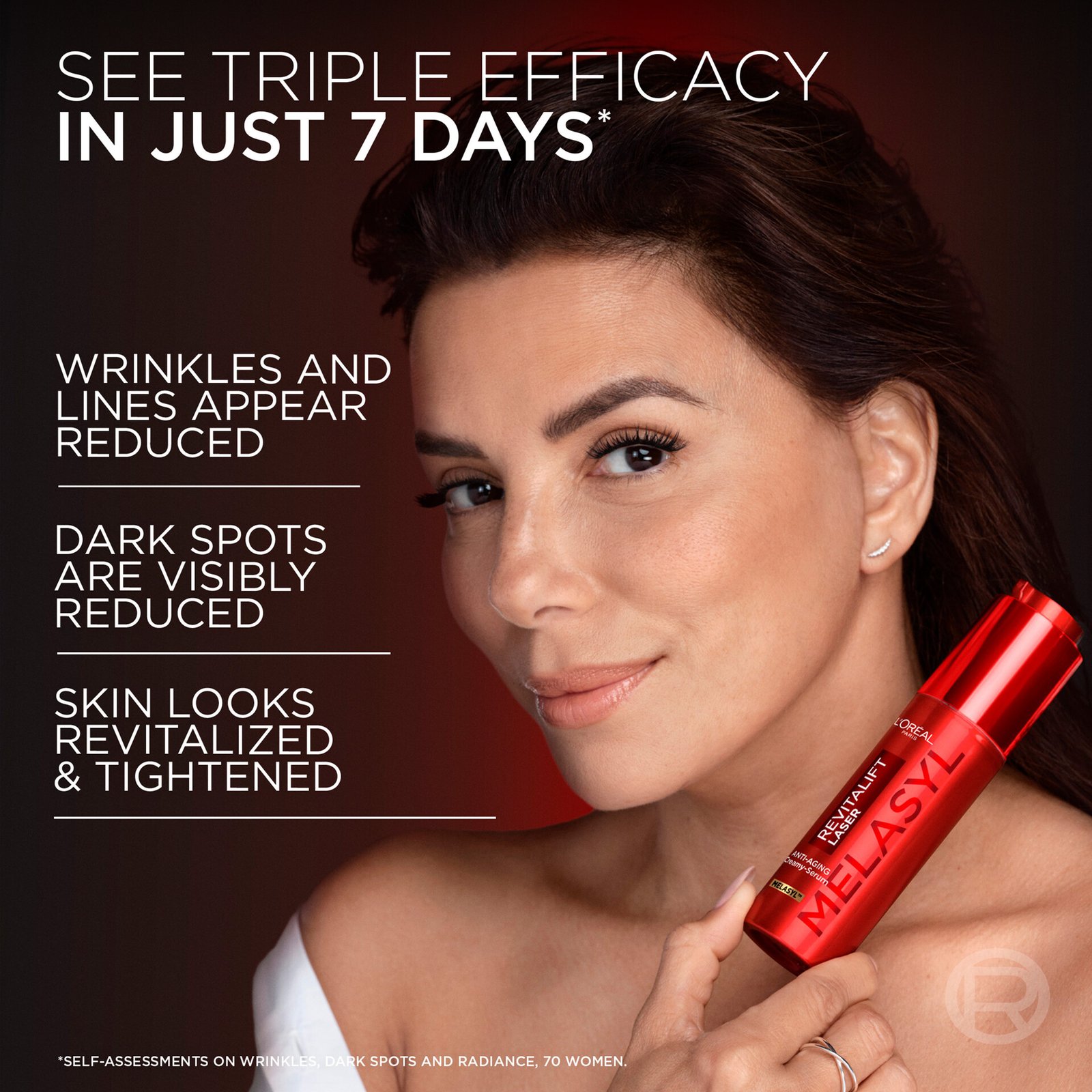 L’Oréal Paris Revitalift Laser Triple Laser Anti-Ageing Creamy Serum rynkor fläckar lyster 50 ml