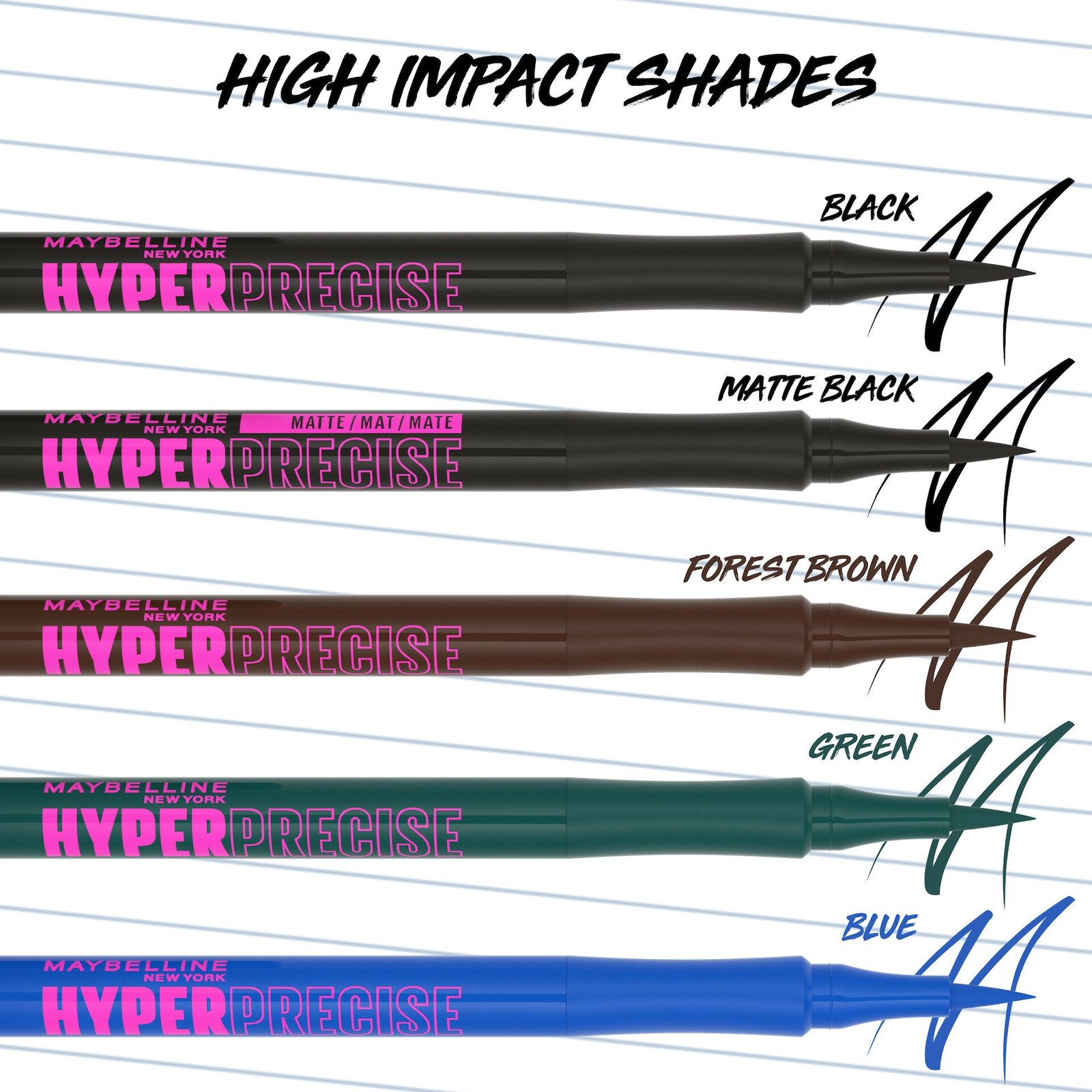 Maybelline New York Hyper Precise Liquid Liner 700 Black