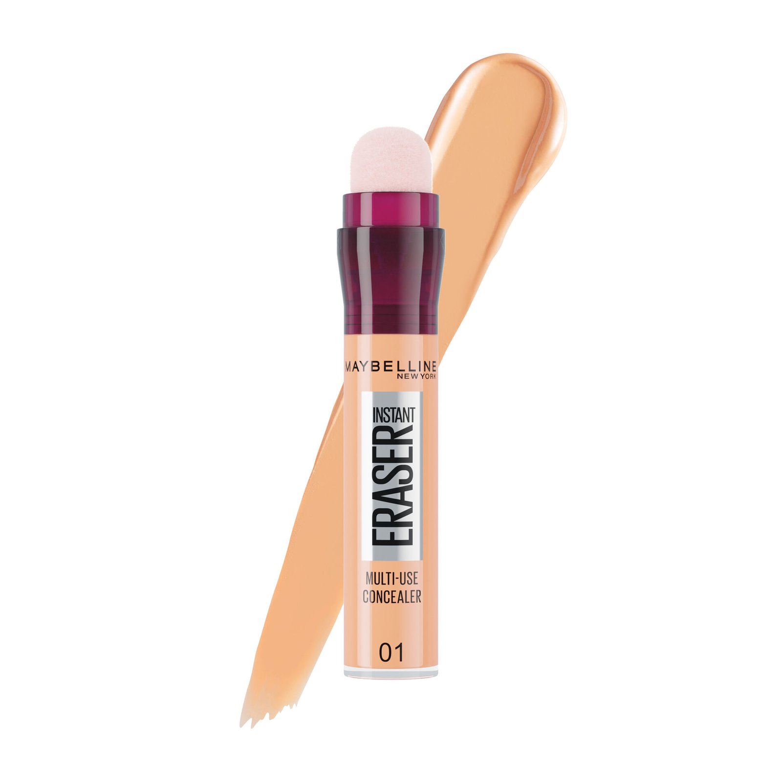 Maybelline New York Instant Eraser Multi-Use Concealer 01 Light