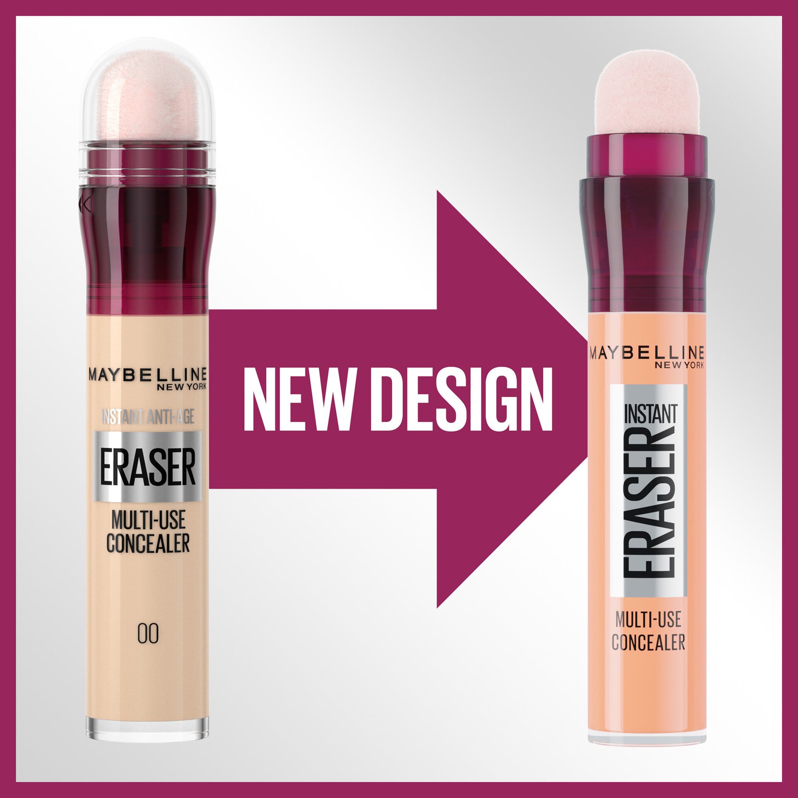 Maybelline New York Instant Eraser Multi-Use Concealer 01 Light