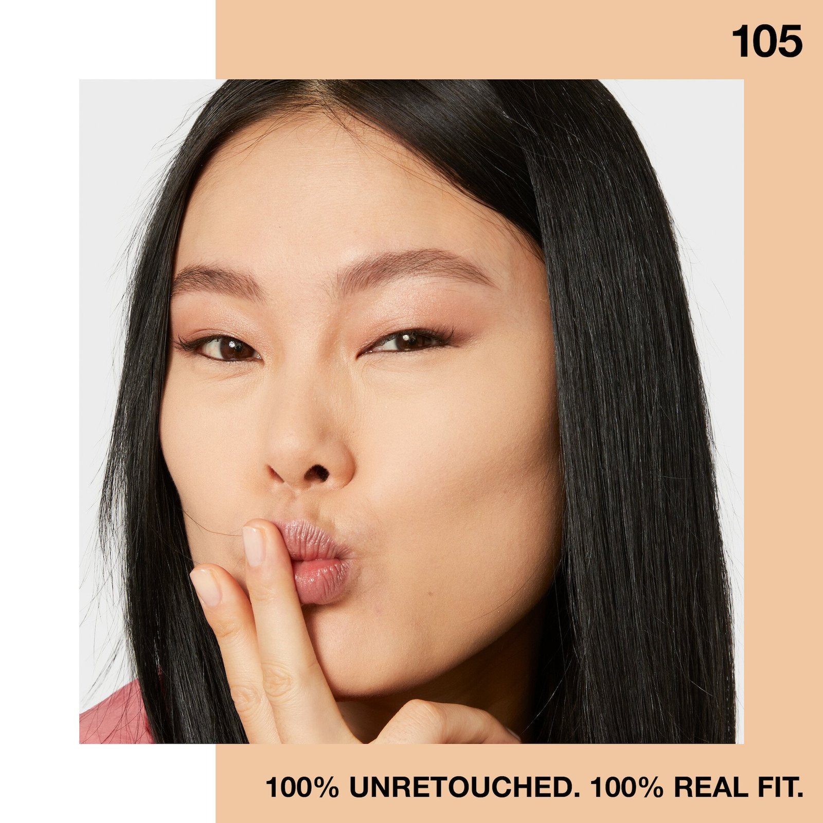 Maybelline New York Fit Me Matte + Poreless Foundation 105 Natural Ivory