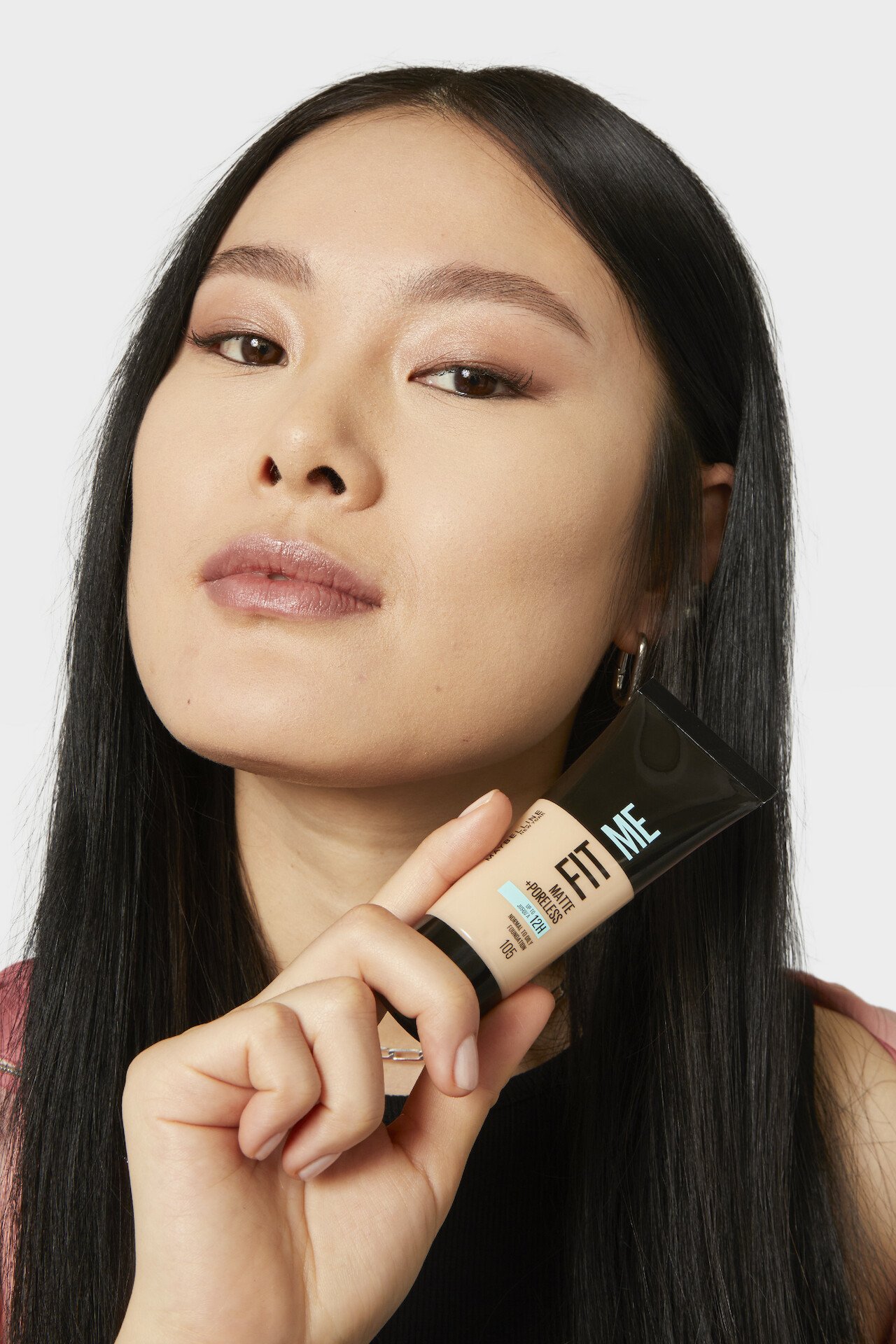 Maybelline New York Fit Me Matte + Poreless Foundation 105 Natural Ivory