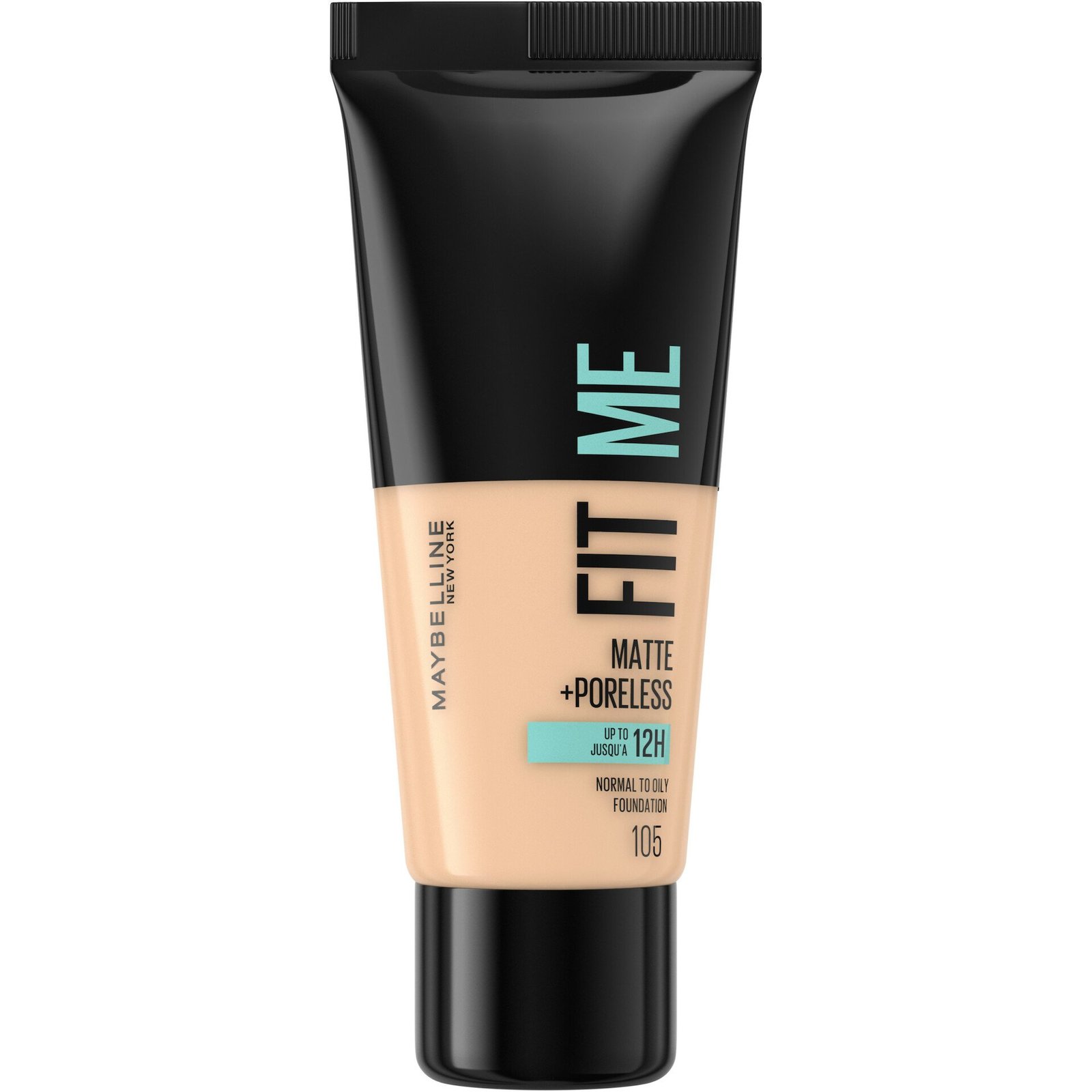 Maybelline New York Fit Me Matte + Poreless Foundation 105 Natural Ivory