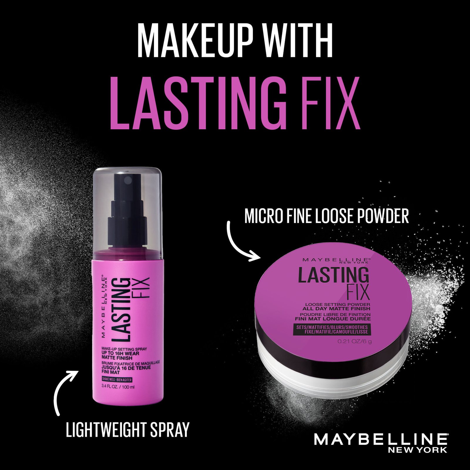 Maybelline New York Lasting Fix Makeup Settingspray 100 ml