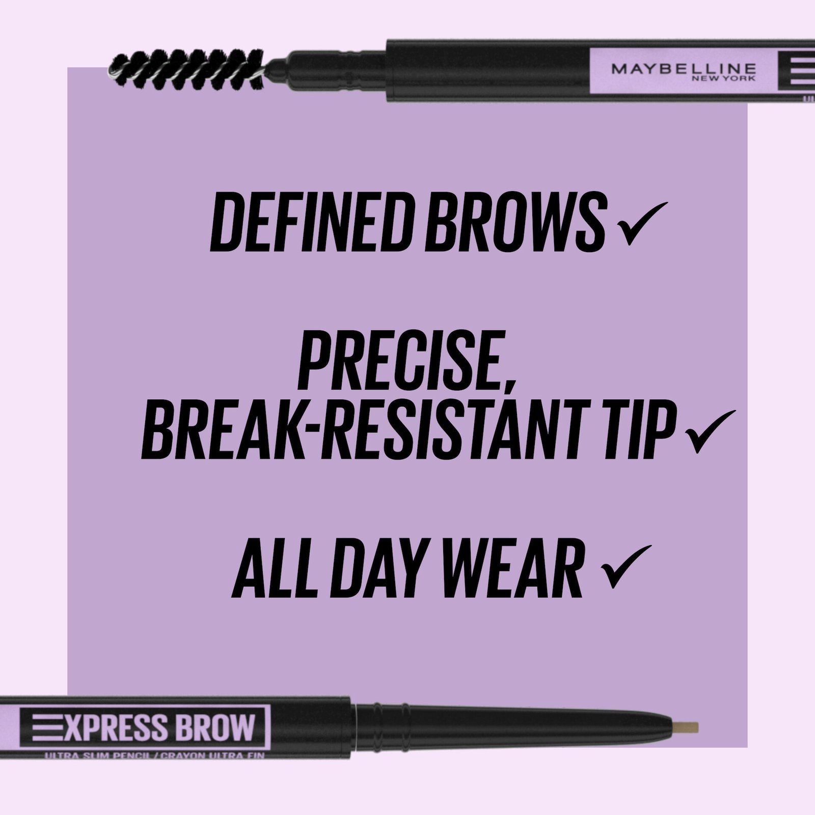 Maybelline New York Express Brow Ultra Slim 04 Medium Brown 4,2g