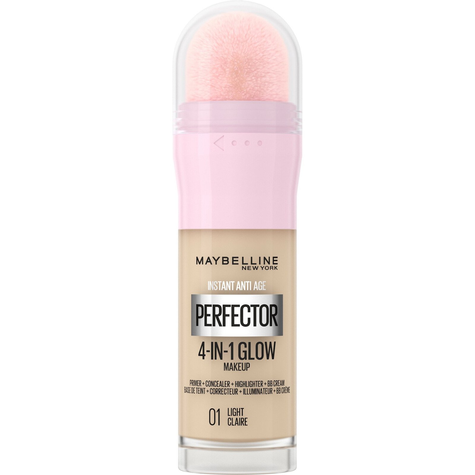 Maybelline New York Instant Perfector 4-in-1 Glow Makeup Foundation 01 Light