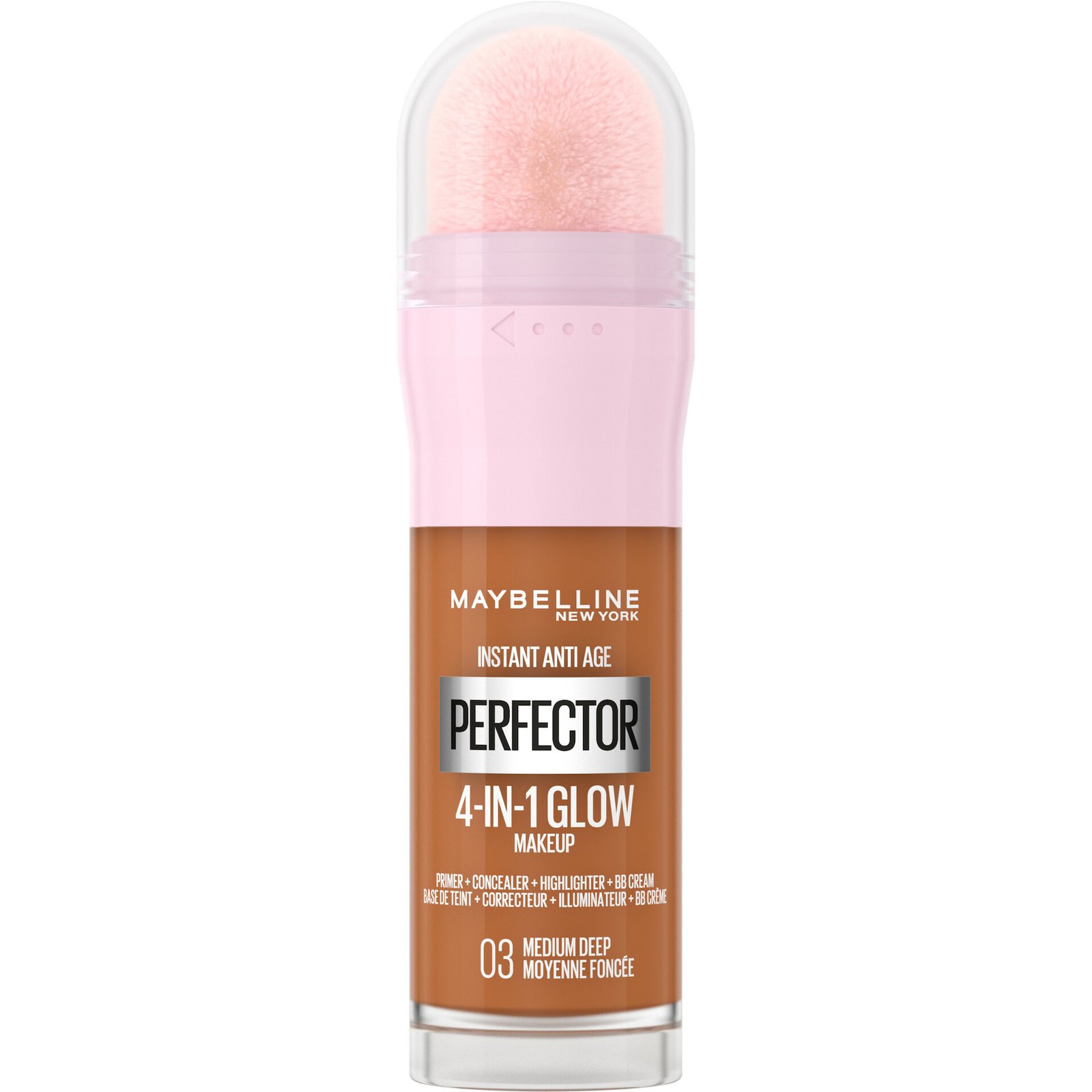 Maybelline New York Instant Perfector 4-in-1 Glow Makeup Foundation 03 Medium Deep