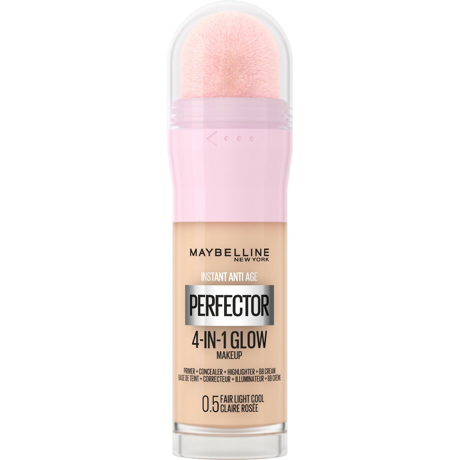 Maybelline New York Instant Perfector 4-in-1 Glow Makeup Foundation 0.5 Fair Light Cool